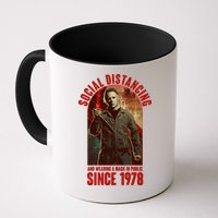 Halloween Social Distancing And Wearing A Mask Since 1978 Mug