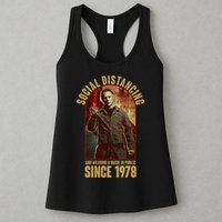 Halloween Social Distancing And Wearing A Mask Since 1978 Womens Tank Top