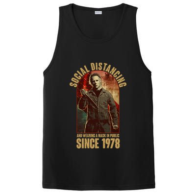 Halloween Social Distancing And Wearing A Mask Since 1978 PosiCharge Competitor Tank
