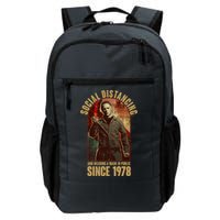 Halloween Social Distancing And Wearing A Mask Since 1978 Backpack