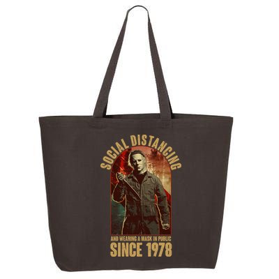 Halloween Social Distancing And Wearing A Mask Since 1978 25L Jumbo Tote