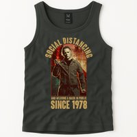 Halloween Social Distancing And Wearing A Mask Since 1978 Tank Top