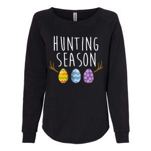 Hunting Season Deer Easter Eggs Womens California Wash Sweatshirt