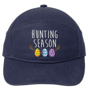 Hunting Season Deer Easter Eggs 7-Panel Snapback Hat