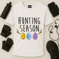 Hunting Season Deer Easter Eggs Cooling Performance Crew T-Shirt