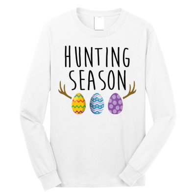Hunting Season Deer Easter Eggs Long Sleeve Shirt