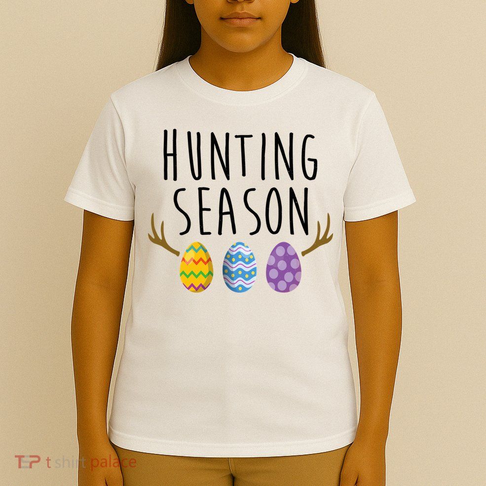Hunting Season Deer Easter Eggs T-Shirt