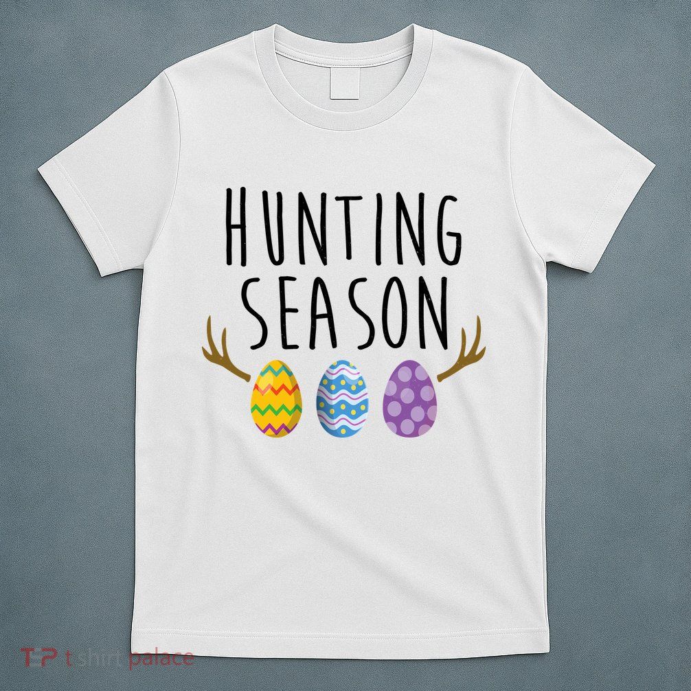 Hunting Season Deer Easter Eggs T-Shirt