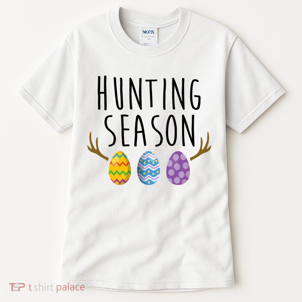 Hunting Season Deer Easter Eggs Tall T-Shirt