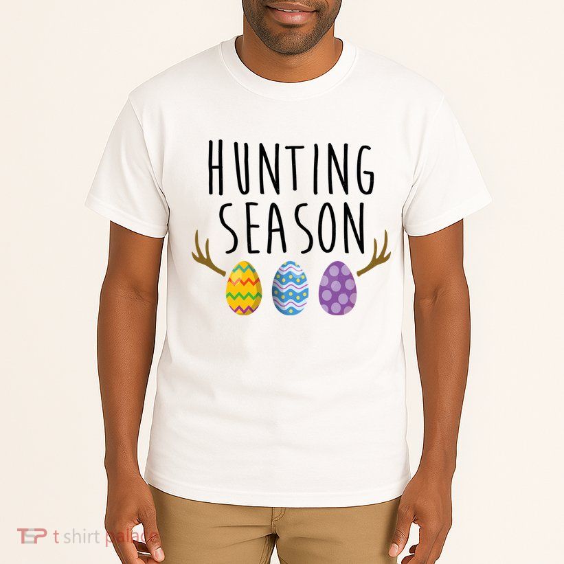 Hunting Season Deer Easter Eggs Tall T-Shirt