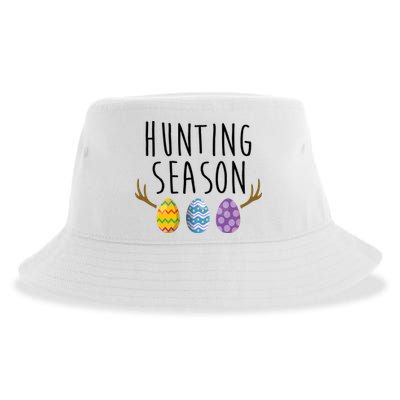 Hunting Season Deer Easter Eggs Sustainable Bucket Hat