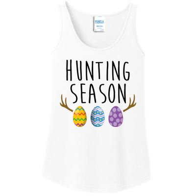 Hunting Season Deer Easter Eggs Ladies Essential Tank