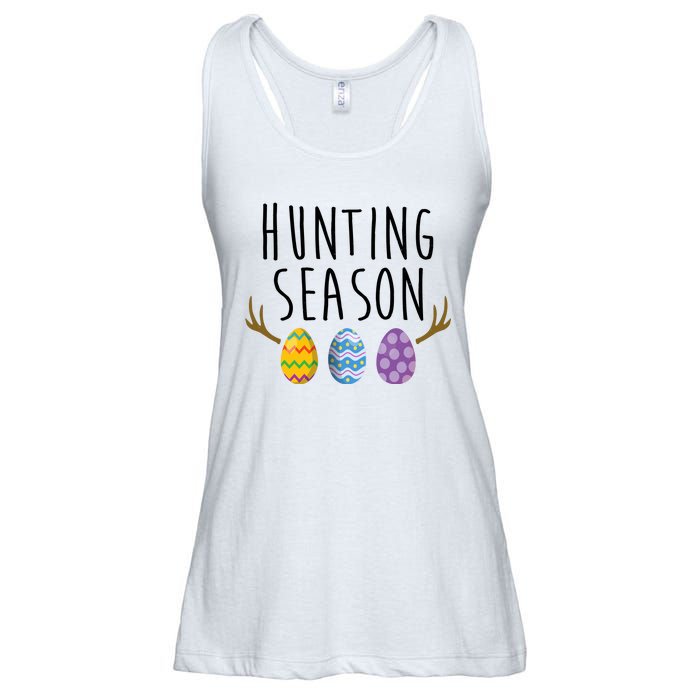 Hunting Season Deer Easter Eggs Ladies Essential Flowy Tank