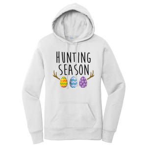 Hunting Season Deer Easter Eggs Women's Pullover Hoodie