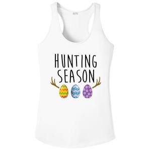 Hunting Season Deer Easter Eggs Ladies PosiCharge Competitor Racerback Tank