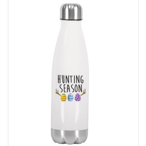 Hunting Season Deer Easter Eggs Stainless Steel Insulated Water Bottle