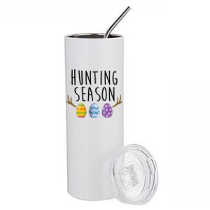 Hunting Season Deer Easter Eggs Stainless Steel Tumbler