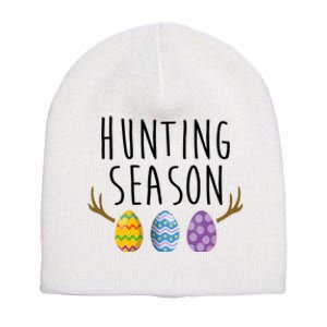 Hunting Season Deer Easter Eggs Short Acrylic Beanie