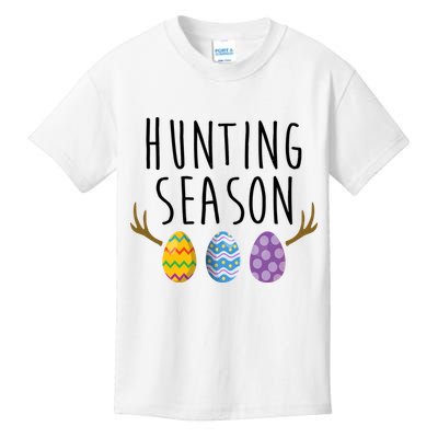 Hunting Season Deer Easter Eggs Kids T-Shirt