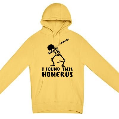 Humerus Skeleton Doctor Nurse Bone Anatomy Gift Premium Pullover Hoodie