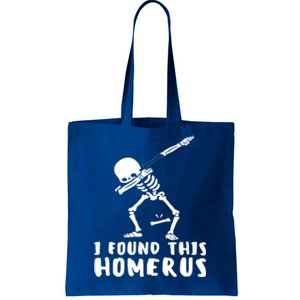 Humerus Skeleton Doctor Nurse Bone Anatomy Gift Tote Bag