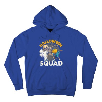 Halloween Squad Dabbing Skeleton Zombie Scary Pumpkin Cool Gift Hoodie