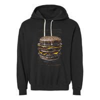 Homburger Sketch Davinci Garment-Dyed Fleece Hoodie