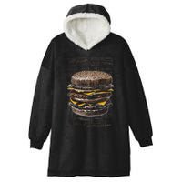 Homburger Sketch Davinci Hooded Wearable Blanket