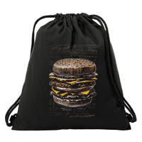 Homburger Sketch Davinci Drawstring Bag
