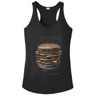 Homburger Sketch Davinci Ladies PosiCharge Competitor Racerback Tank