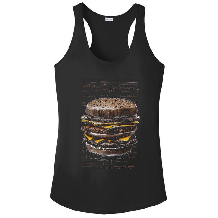 Homburger Sketch Davinci Ladies PosiCharge Competitor Racerback Tank
