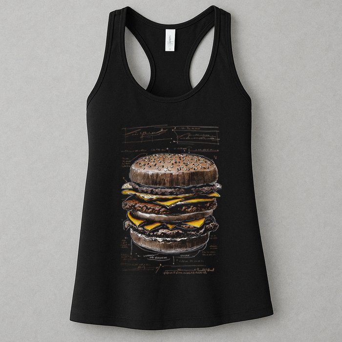 Homburger Sketch Davinci Womens Tank Top