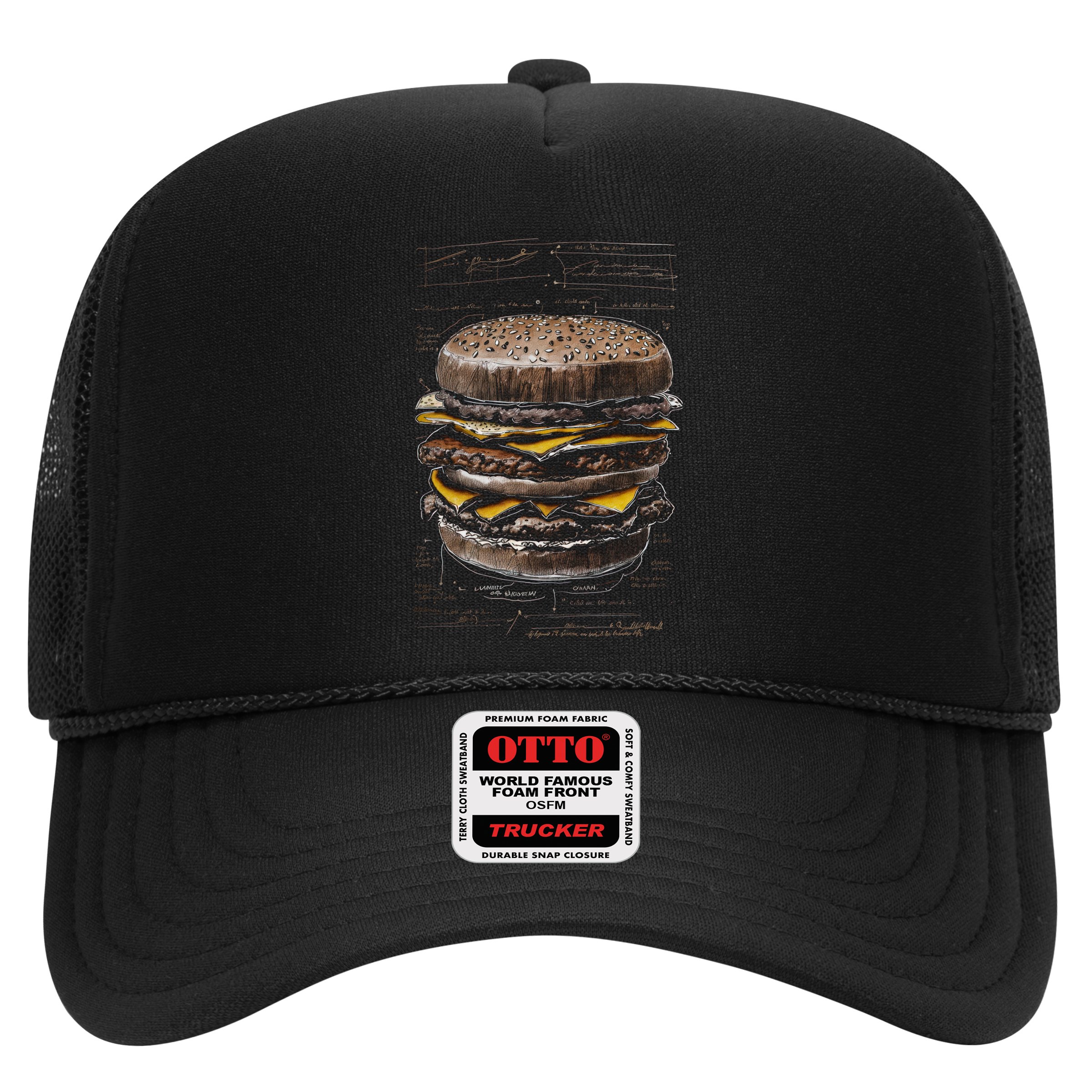 Homburger Sketch Davinci Trucker Hat