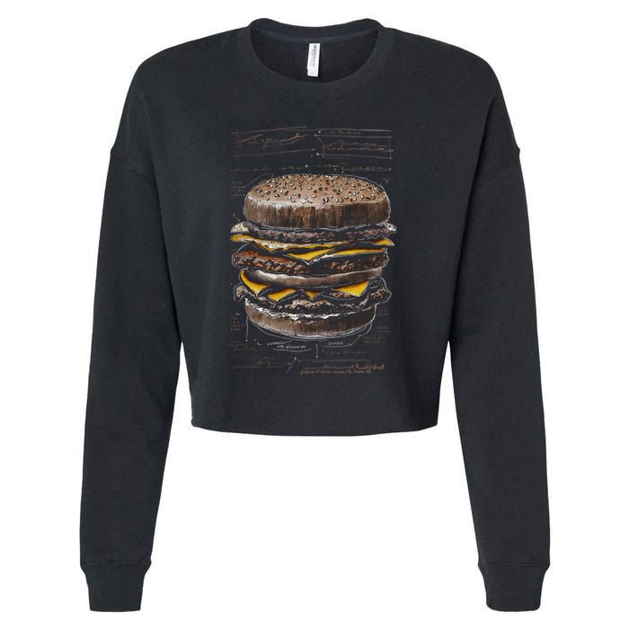 Homburger Sketch Davinci Cropped Pullover Crew