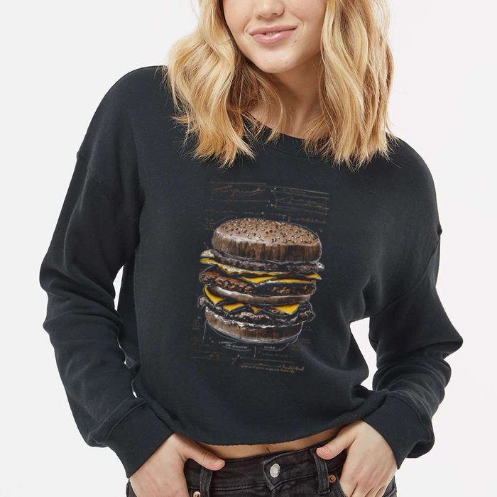 Homburger Sketch Davinci Cropped Pullover Crew