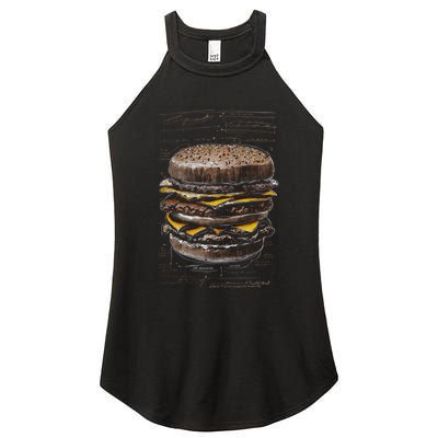 Homburger Sketch Davinci Women's Perfect Tri Rocker Tank