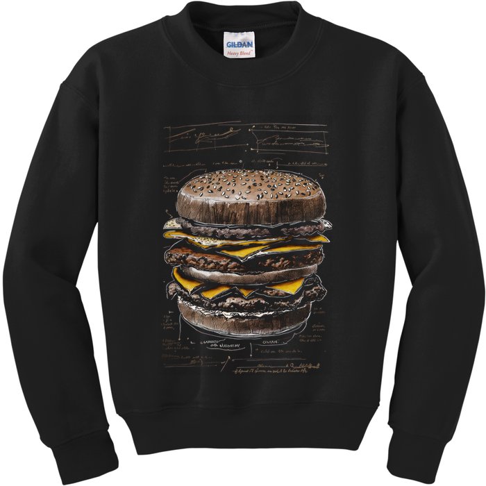 Homburger Sketch Davinci Kids Sweatshirt