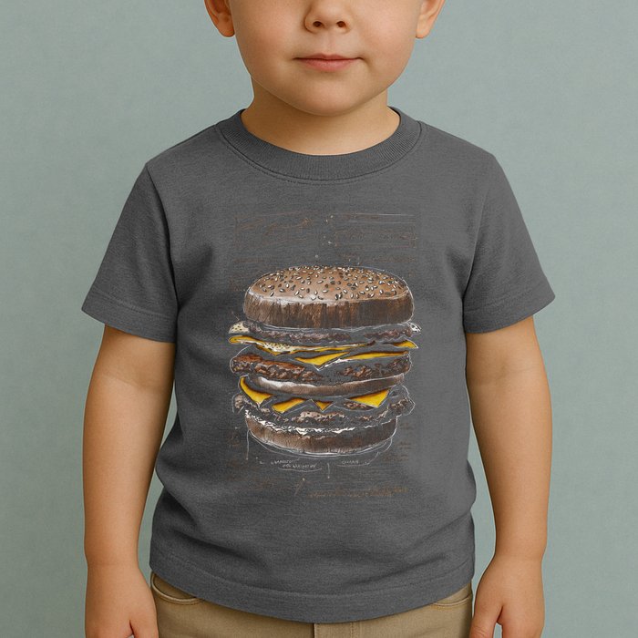 Homburger Sketch Davinci Toddler T-Shirt