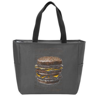 Homburger Sketch Davinci Zip Tote Bag