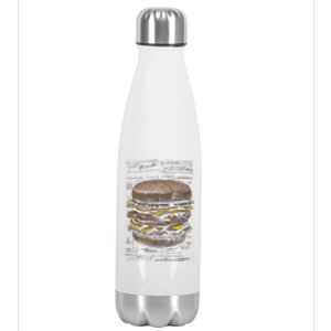 Homburger Sketch Davinci Stainless Steel Insulated Water Bottle