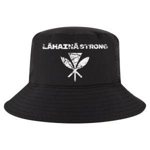 Hawaii Strong Distressed Look Strong Resilient Lahaina Cool Comfort Performance Bucket Hat