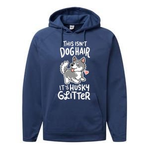 Husky Siberian Dog Owner Puppy Gift Performance Fleece Hoodie