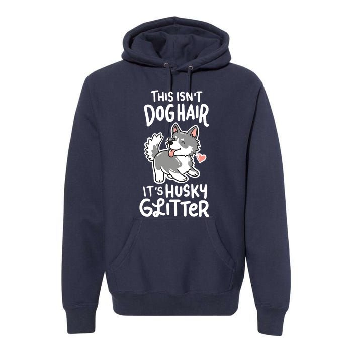 Husky Siberian Dog Owner Puppy Gift Premium Hoodie