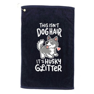 Husky Siberian Dog Owner Puppy Gift Platinum Collection Golf Towel