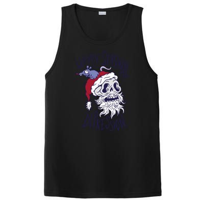 Happy Seasonal Depression Santa PosiCharge Competitor Tank