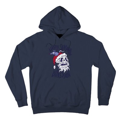 Happy Seasonal Depression Santa Hoodie