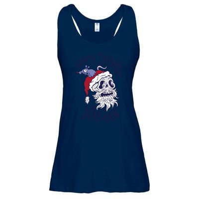 Happy Seasonal Depression Santa Ladies Essential Flowy Tank