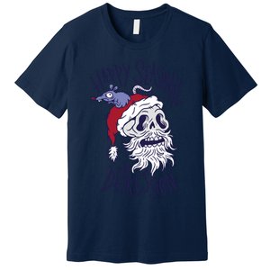 Happy Seasonal Depression Santa Premium T-Shirt