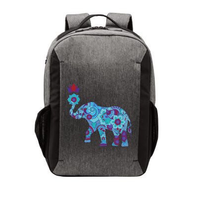 Henna Styled Elephant Lotus Flower Save The Elephants Vector Backpack