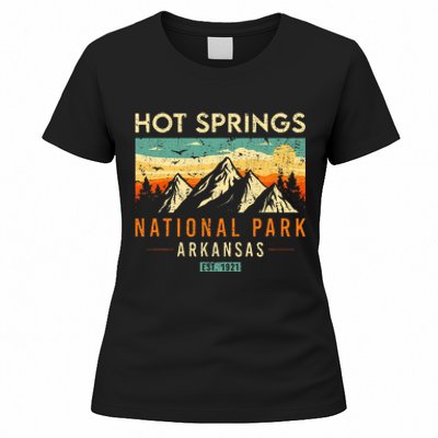 Hot Springs Est. 1921 Retro Arkansas National Park Women's T-Shirt